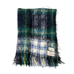 Vintage Sandison Dress Gordon Tartan Mohair Scarf From Scotland
